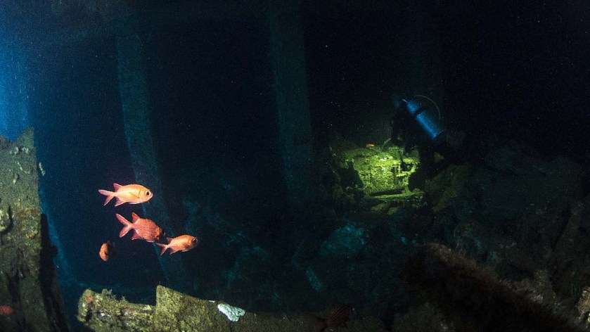 Cargo Hold 1 SS Coolidge Vanuatu credit Heather Sutton